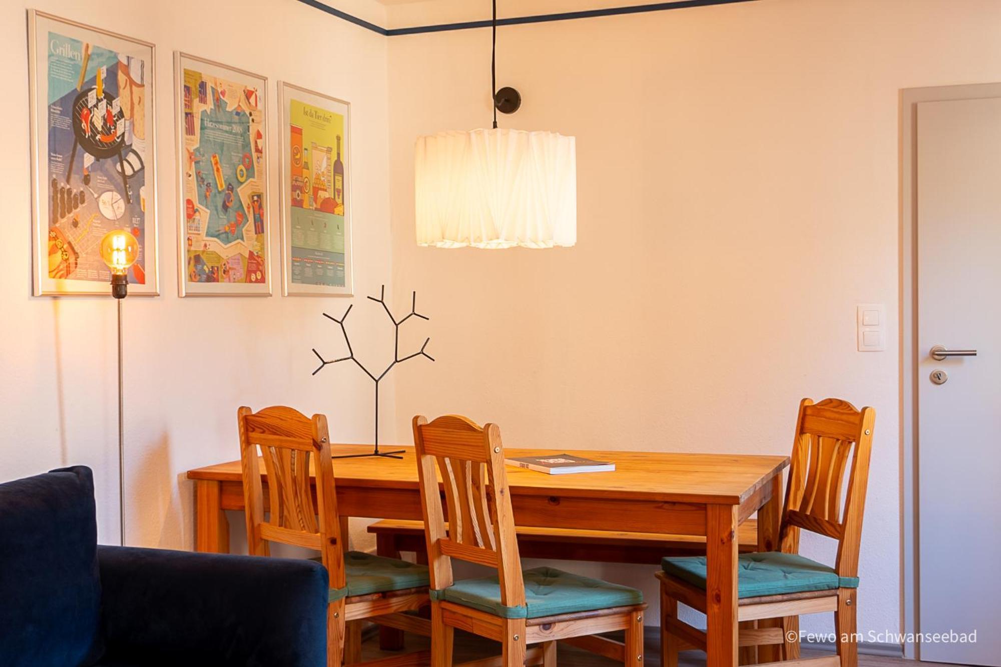 Apartment Am Schwanseebad Mit Garten - Ruhig, Familienfreundlich Und Zentrumsnah *